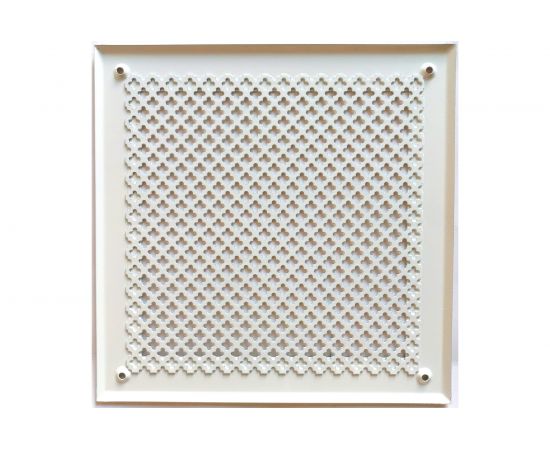 Вентиляционная решетка металлическая на саморезах 200x200 мм ООО Вентмаркет VRC00200S – изображение 2