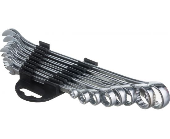 Набор комбинированных ключей 6 - 19 мм, хромированные, 8 шт. SPARTA 154605 – изображение 2
