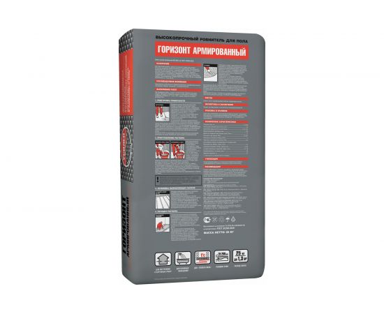 Армированная стяжка для пола UNIS ГОРИЗОНТ 25 кг 4607005182821 – изображение 2