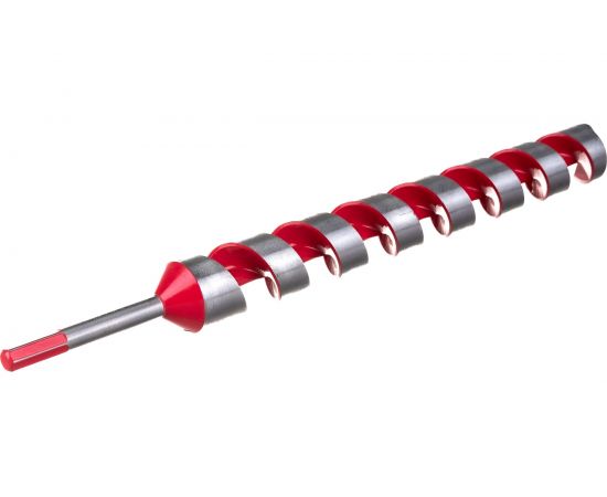 Сверло по дереву спираль Левиса МАСТЕР (40х450 мм; шестигранный хвостовик; сталь 45Mn) Зубр 2947-450-40 – изображение 2