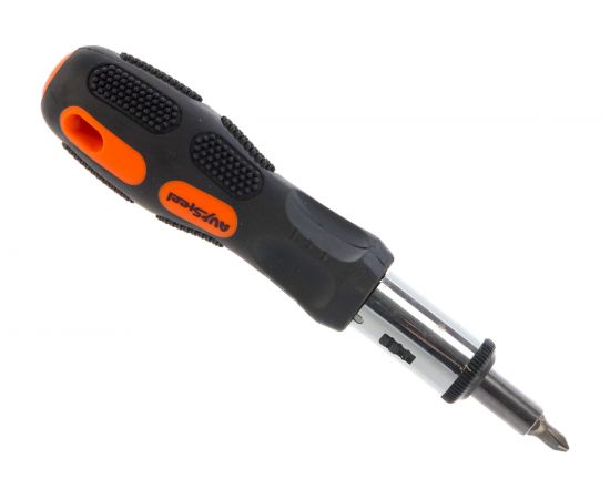 Реверсивная отвертка с набором бит 6 предметов AV Steel AV-489131 – изображение 2