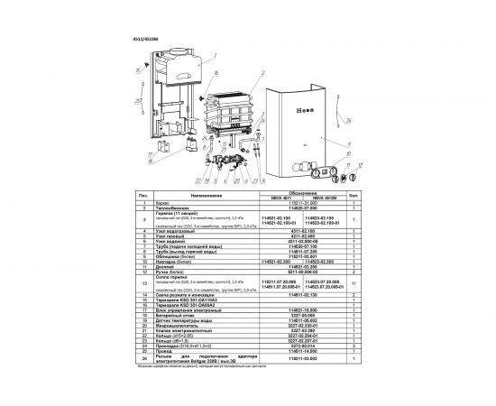 Газовый проточный водонагреватель Neva 4511 31404 – изображение 2
