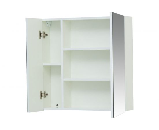 Подвесной зеркальный шкаф Sanstar 60, универсальный, правый 116.1-2.4.1. – изображение 2