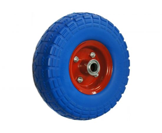 Колесо без камеры 3.50-4 F20 260 мм 1 втулка, синее МастерАлмаз 10506272 – изображение 2