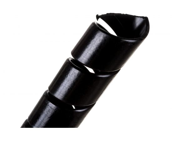 Защитная пластиковая спираль Урдюга d12мм черная пакет 2м URСП12Ч02 – изображение 3