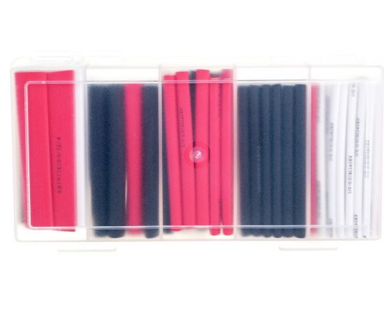 Набор клеевой термоусадочной трубки КВТ №12 85193 – изображение 3