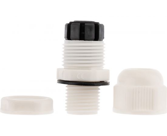 Кабельный ввод REXANT MG-16 10-6 мм белый 2 шт 07-8116-2 – изображение 4