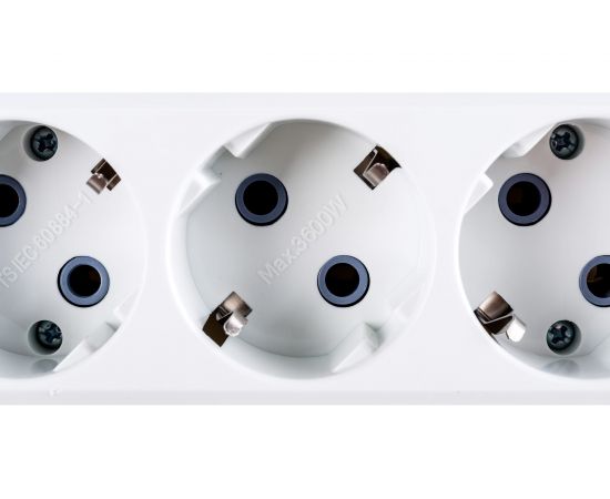 Розеточная колодка TDM 5 гнезд 16А белая SQ1806-0035 – изображение 4