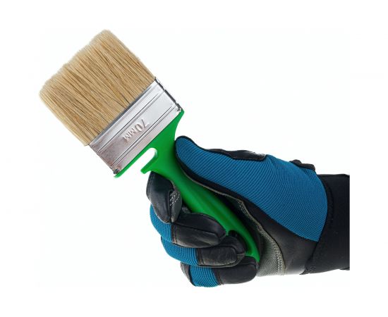 Малярная универсальная кисть Ladina GREPP пласт ручка нат щетина 70мм 200-205/288/12 – изображение 4