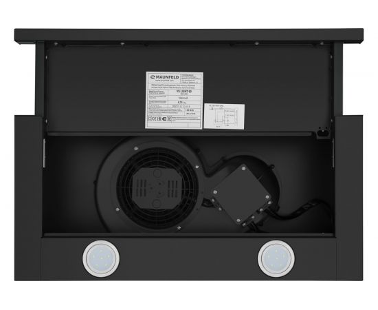 Кухонная вытяжка MAUNFELD черный VS LIGHT 50 BLACK – изображение 4