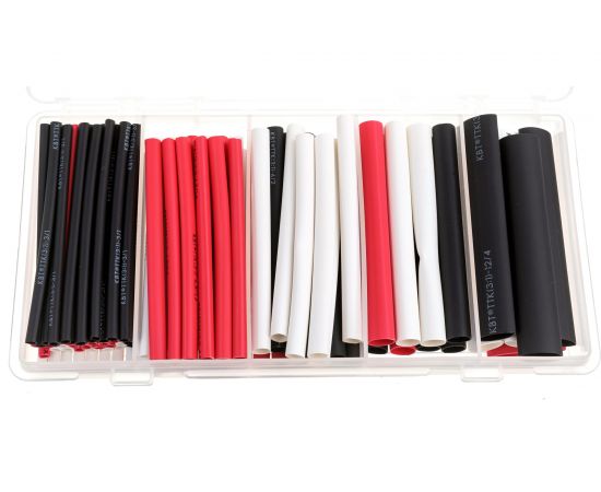 Набор клеевой термоусадочной трубки КВТ №12 85193 – изображение 4