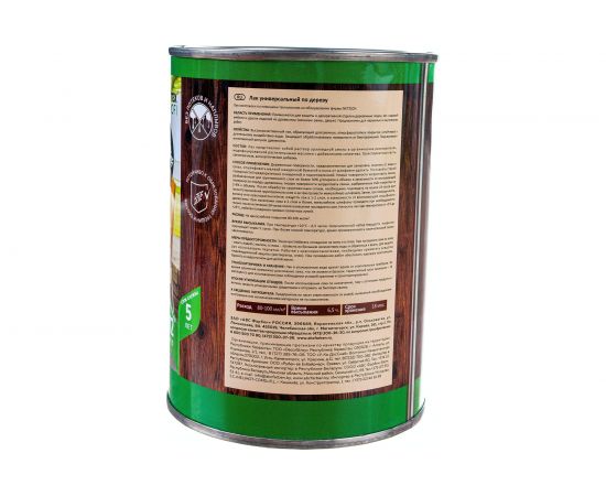 Универсальный лак FARBITEX (тонирующий; по дереву; палисандр; 0.9 л) 4300009382 – изображение 5