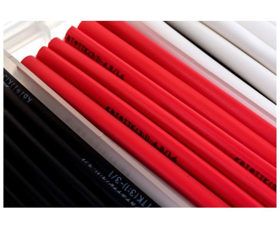 Набор клеевой термоусадочной трубки КВТ №12 85193 – изображение 5