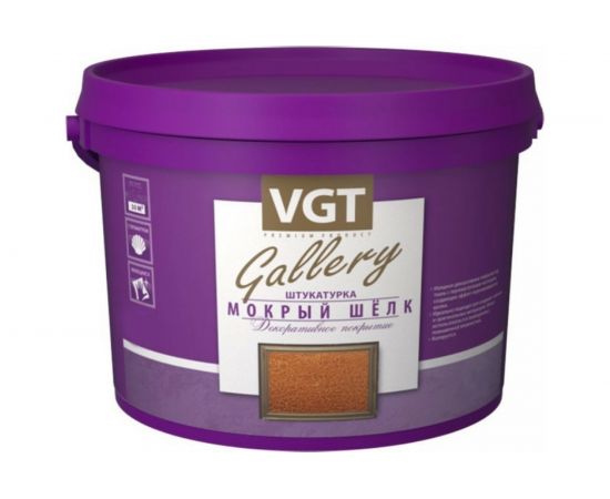 Штукатурка декоративная "Мокрый шелк" база золото №21 1 кг VGT 17166 