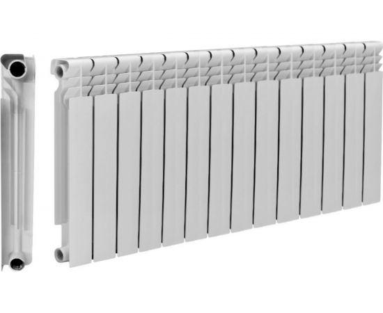 Биметаллический радиатор МЕТАЛЛСЕРВИС THERMA Q3 500/80 14 секций 1223418 