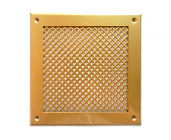 Вентиляционная решетка металлическая на саморезах 210x210 мм ООО Вентмаркет VRC00213S 