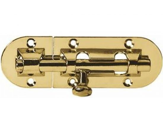 Дверной шпингалет PALIDORE SH 70 PB золото 98760972 