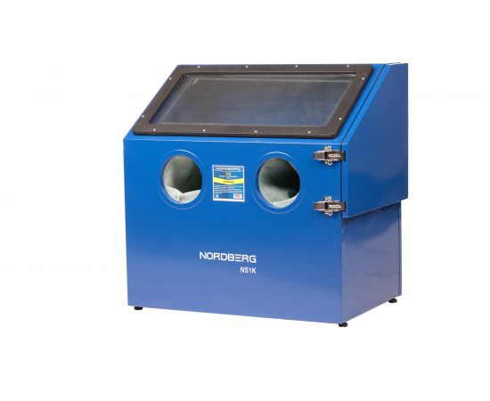 Пескоструйная настольная камера NORDBERG боковая загрузка, 110 л NS1K 