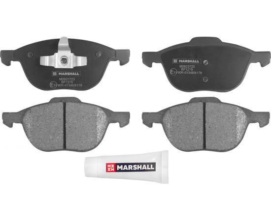 Колодки тормозные дисковые передние Ford Focus II, III 04-, Mazda 3 I BK, II BL 03-, Volvo S40 MARSHALL M2623723 