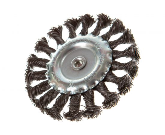 Щетка-крацовка со шпилькой для дрели, 100 мм РемКолор 45-3-210 