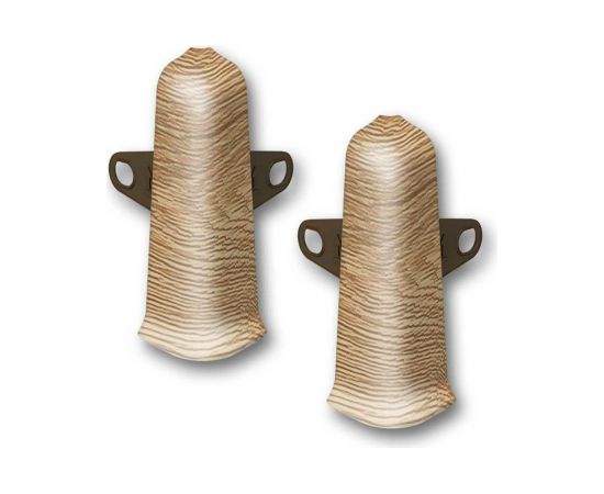 Угол наружный для плинтуса 85 мм DECONIKA 221 Дуб янтарный, 1 шт. Д-П85-Нк-Ф2 221 ДУБ ЯНТ 