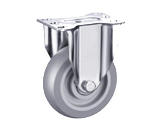 Колесо аппаратное фиксированное из термопластичной резины 340100F (100 мм; 130 кг) А5 1005812 