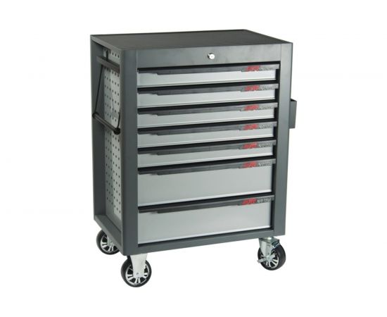 Тележка инструментальная (7 секций, серая, на колесах) JTC S1074 