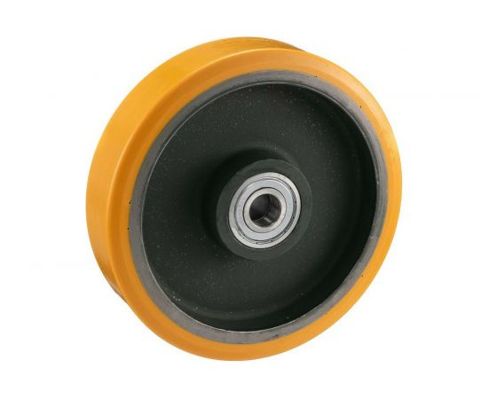 Колесо большегрузное под ось (150 мм; 700 кг, полиуретан TR/чугун) Tellure Rota 642154 