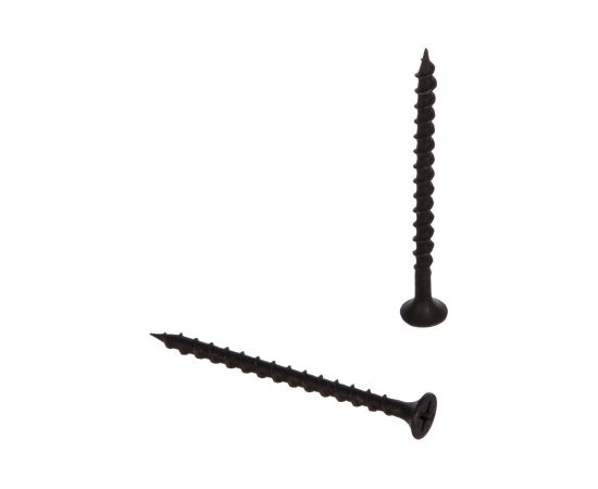 Саморез Качественный Крепеж 3,5х51 потай, крупная резьба, оксид 930 шт 2000369 КЧ – изображение 2