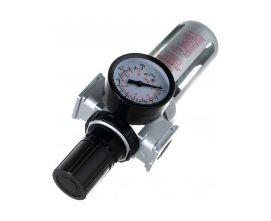 Фильтр-влагоотделитель AFR804 1/2" с регулятором давления Pegas pneumatic 4507 – изображение 2