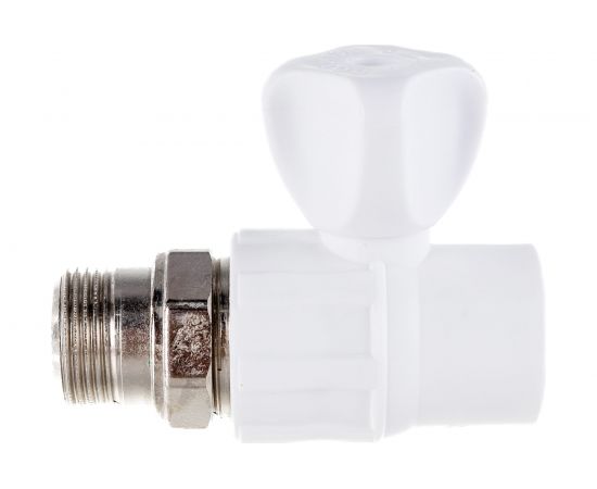 Шаровой кран для радиатора Политэк прямой ПП 25х3/4 9999012534 – изображение 2