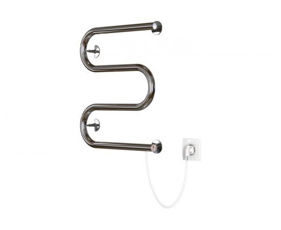 Электрический полотенцесушитель Zox М 50x50 кнопочный выкл, 153 Вт 541704 – изображение 2