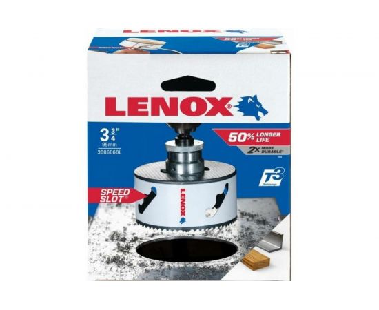 Коронка биметаллическая Т3 60L 1/BX (95 мм; 3 3/4"") Lenox 3006060L – изображение 2