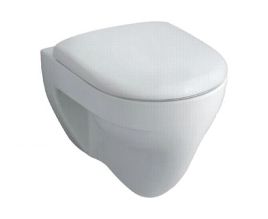 Сиденье для унитаза GEBERIT Renova Nr.1 DIN 19516 крепления нержавеющая сталь 573015000 00000045321 – изображение 2