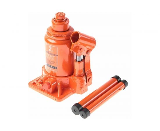 Телескопический домкрат Airline 2 т, в сумке, 161-387 мм AJ-TB-02 – изображение 2