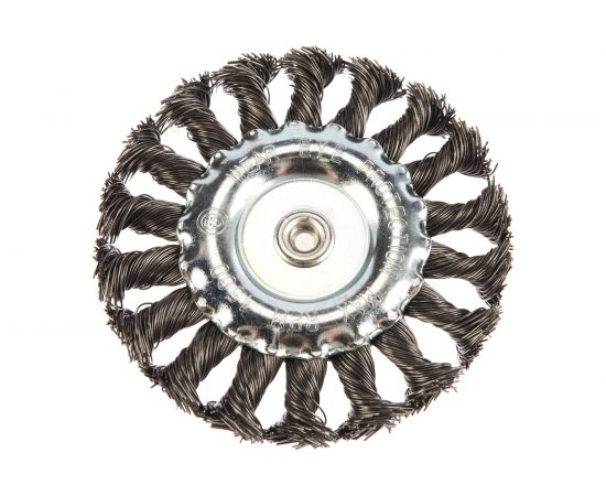 Щетка-крацовка со шпилькой для дрели, 100 мм РемКолор 45-3-210 – изображение 3