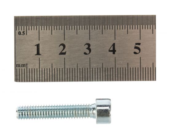 Болт с цилиндрической головкой и внутр. шестигр. Метизный двор 6x30 DIN 912, 100 шт. 4607159065780 – изображение 3