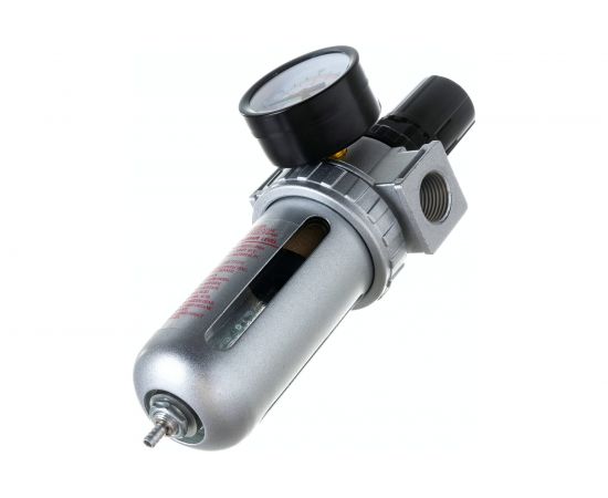 Фильтр-влагоотделитель AFR804 1/2" с регулятором давления Pegas pneumatic 4507 – изображение 3