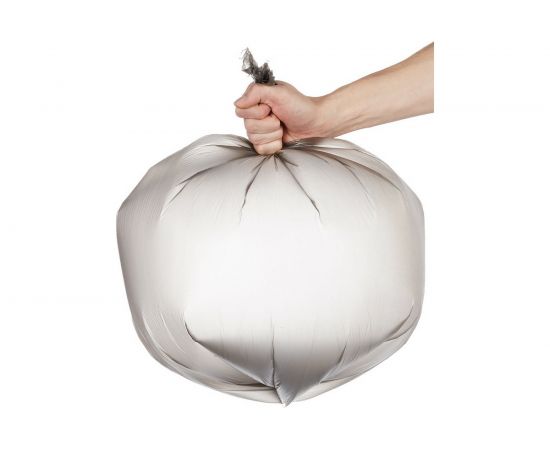 Мешки для мусора черные (50 шт; 60 л; 8 мкм; ПНД; 60х70 см) ООО Комус 746463 – изображение 3