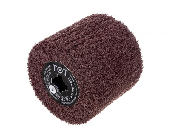 Шлифовальный валик нетканый (110x100x19 мм; АС COARSE) Totflex 4631160804021 – изображение 3