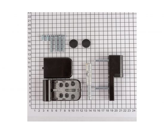Петля SIMONSWERK SIKU 3D Serie K 4045 H9 коричневая, для дверей из PVC, вес полотна до 80 кг, фальц 15-19 мм 67521 – изображение 3