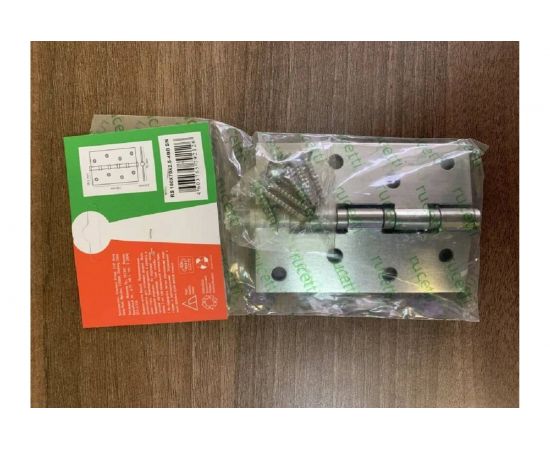 Стальная петля RUCETTI RS 100X70X2.5-4BB SN бел.никель 9010640 – изображение 4