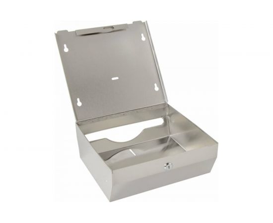 Диспенсер для полотенец ЛАЙМА PROFESSIONAL ECONOMY, Interfold, нержавеющая сталь, матовый, 605050 – изображение 4