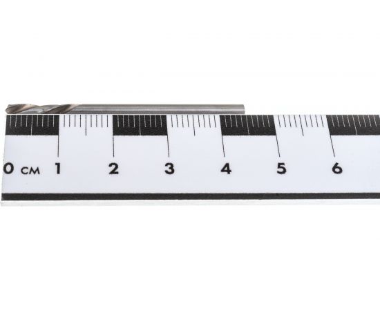 Сверло по металлу короткое левое с вышлифованным профилем (2.4x14x43 мм; ц/х; Р6АМ5) CNIC 59316 – изображение 4