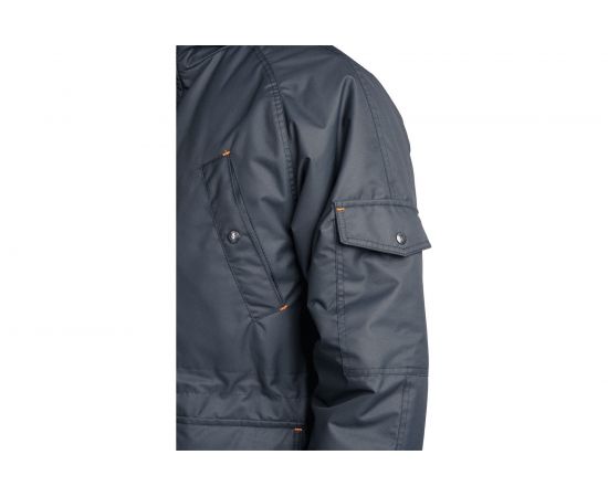 Утепленная куртка ГК Спецобъединение АЛЯСКА ЛЮКС синяя, р. 112-116, рост 182-188 Кур 320/112/182 – изображение 5