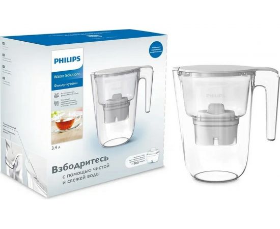 Фильтр-кувшин для воды PHILIPS AWP2937WH/51 – изображение 5