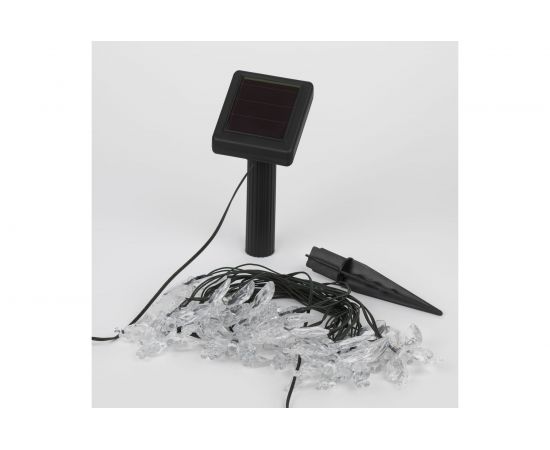 Садовая гирлянда ЭРА ERASF22-15 на солнечной батарее, Бабочки, 20 LED, 5.8 м Б0053364 – изображение 6