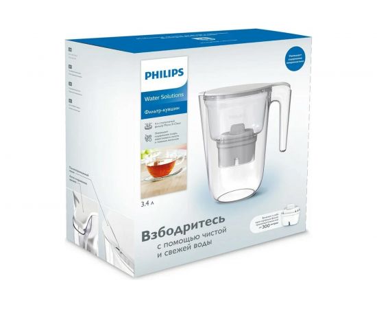 Фильтр-кувшин для воды PHILIPS AWP2937WH/51 – изображение 6