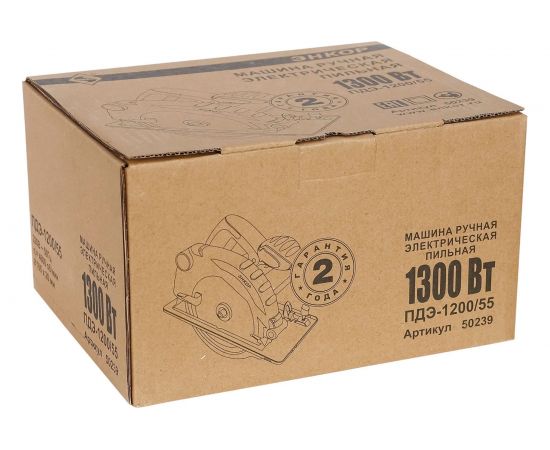 Дисковая пила Энкор ПДЭ-1200/55 50239 – изображение 6