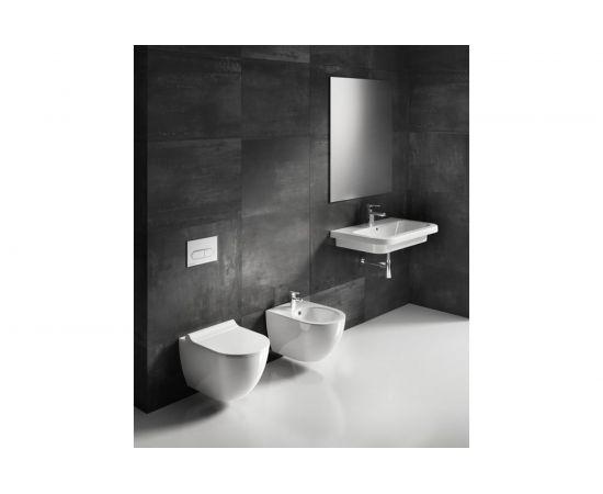 Унитаз подвесной Ravak Uni Chrome RimOFF (безободковый) белый, X01535, X01535 00000054414 – изображение 6